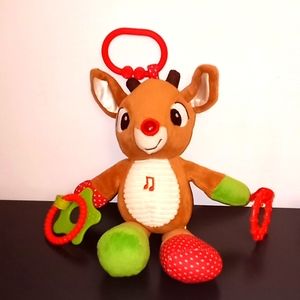 Rudolph the Red Nose Reindeer  Christmas Holiday Baby Stuffed Animal Plu…
